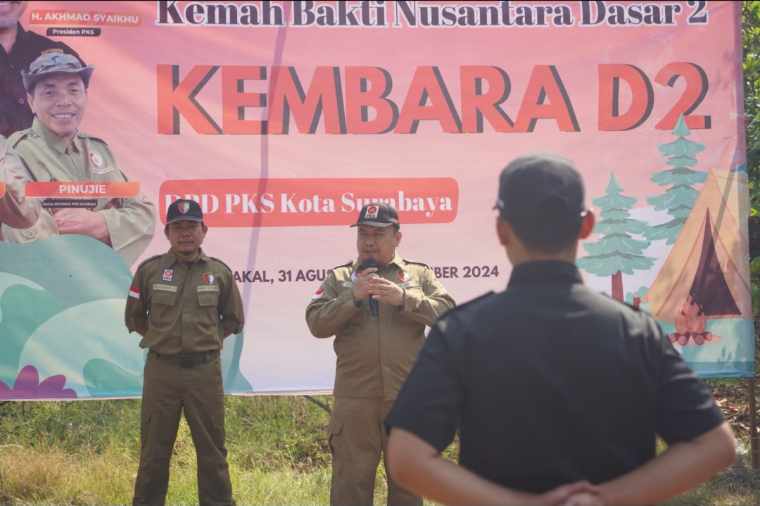 PKS Kota Surabaya Kemah di Tahura Pakal, Konsolidasi Untuk Kemenangan Pilwali