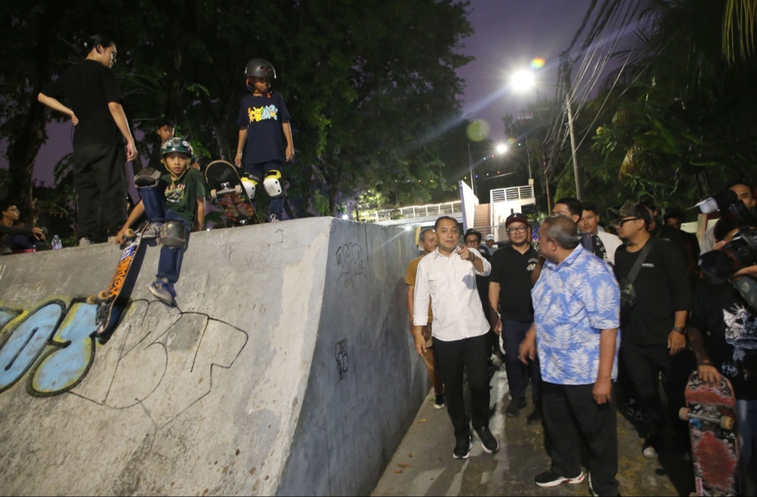 Skatepark Kalimas dan Taman Bungkul Direvitalisasi, Pemkot Surabaya Juga Siapkan Area Indoor Berskala Internasional di Hitech Mall