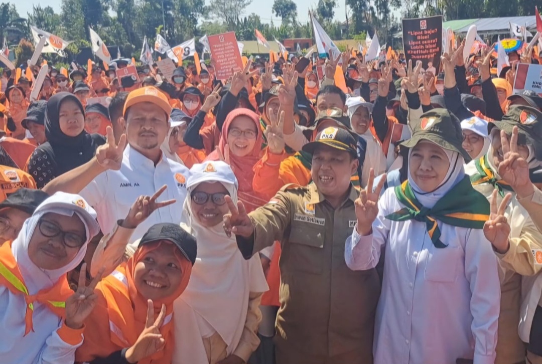 Pilgub Jatim, Emak-Emak PKS Kota Surabaya Siap Menangkan Khofifah-Emil