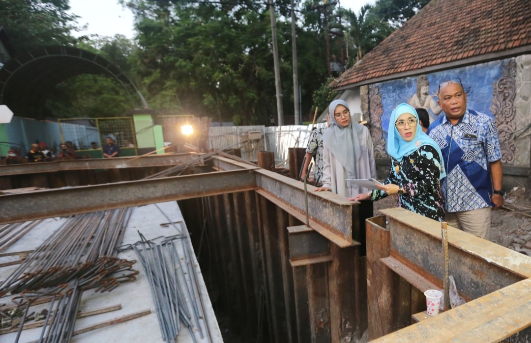 Disidak PJs Walikota, Progres Proyek Tunnel Capai 80 Persen