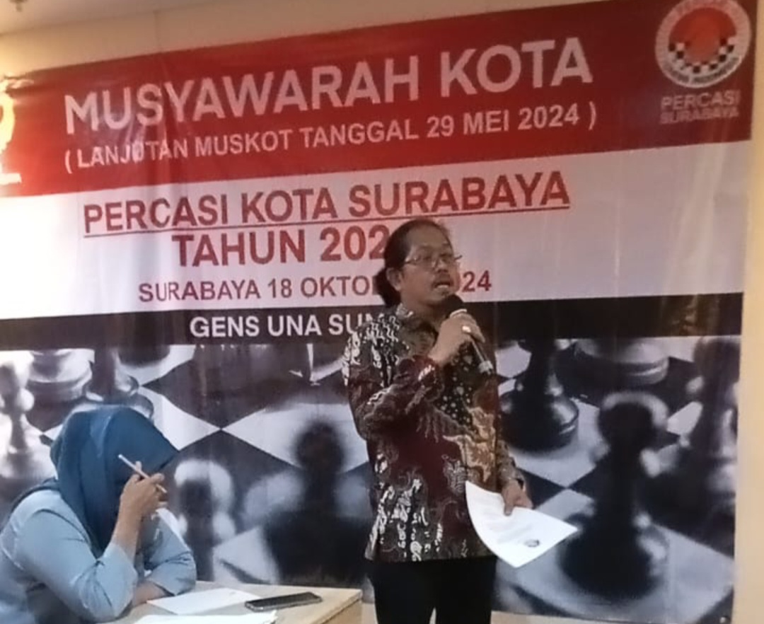 Miliki Banyak Prestasi, Budi Leksono Kembali Pimpin Percasi Surabaya 