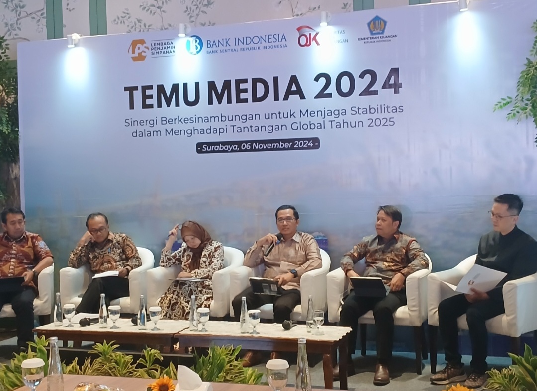 Jumlah Rekening Nasabah yang Dijamin Seluruh Simpanannya di Jatim oleh LPS Hingga Akhir September 2024 mencapai 99,95%