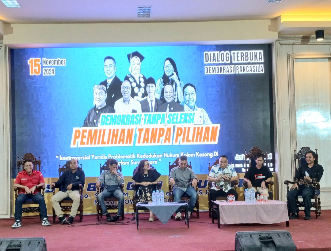 Relawan Demokrasi Surabaya Gelar Dialog Terbuka Demokrasi Pancasila di Unitomo