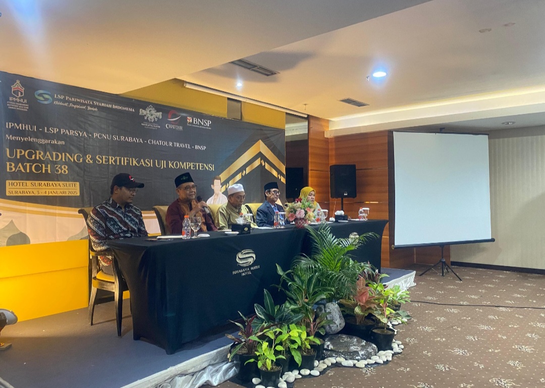 PCNU Surabaya, BNSP dan Chatour Travel Siapkan Pembimbing Ibadah Umrah-Haji Profesional