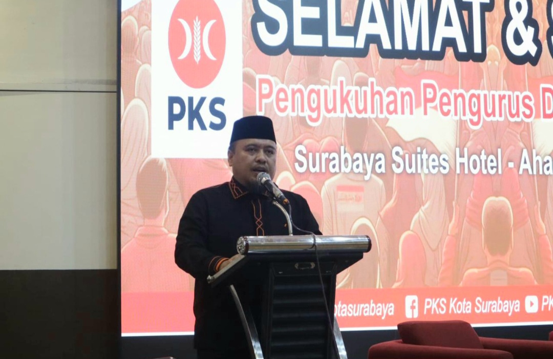 Target Menang di 2029, Ketua PKS Surabaya Kukuhkan Pengurus DPRa PKS se-Sukolilo